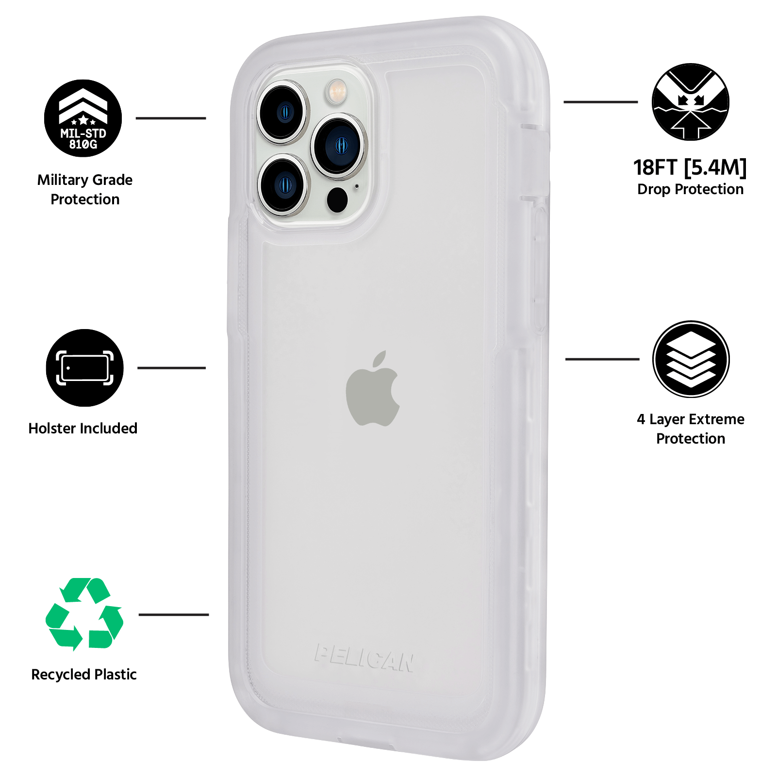 Pelican Voyager (Clear) iPhone 13 Pro