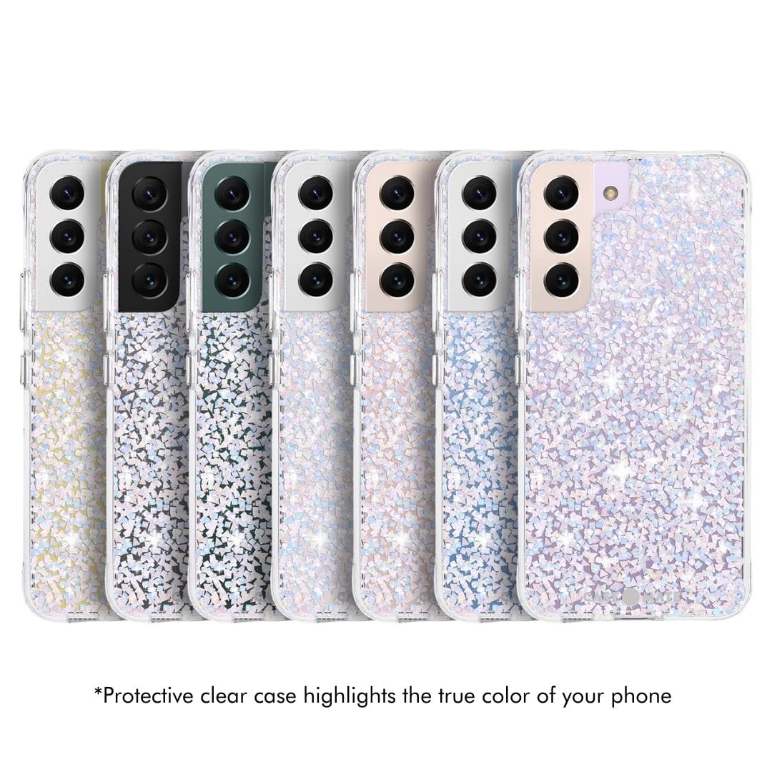 *Protective clear case highlights the true color of your phone color::Twinkle Diamond
