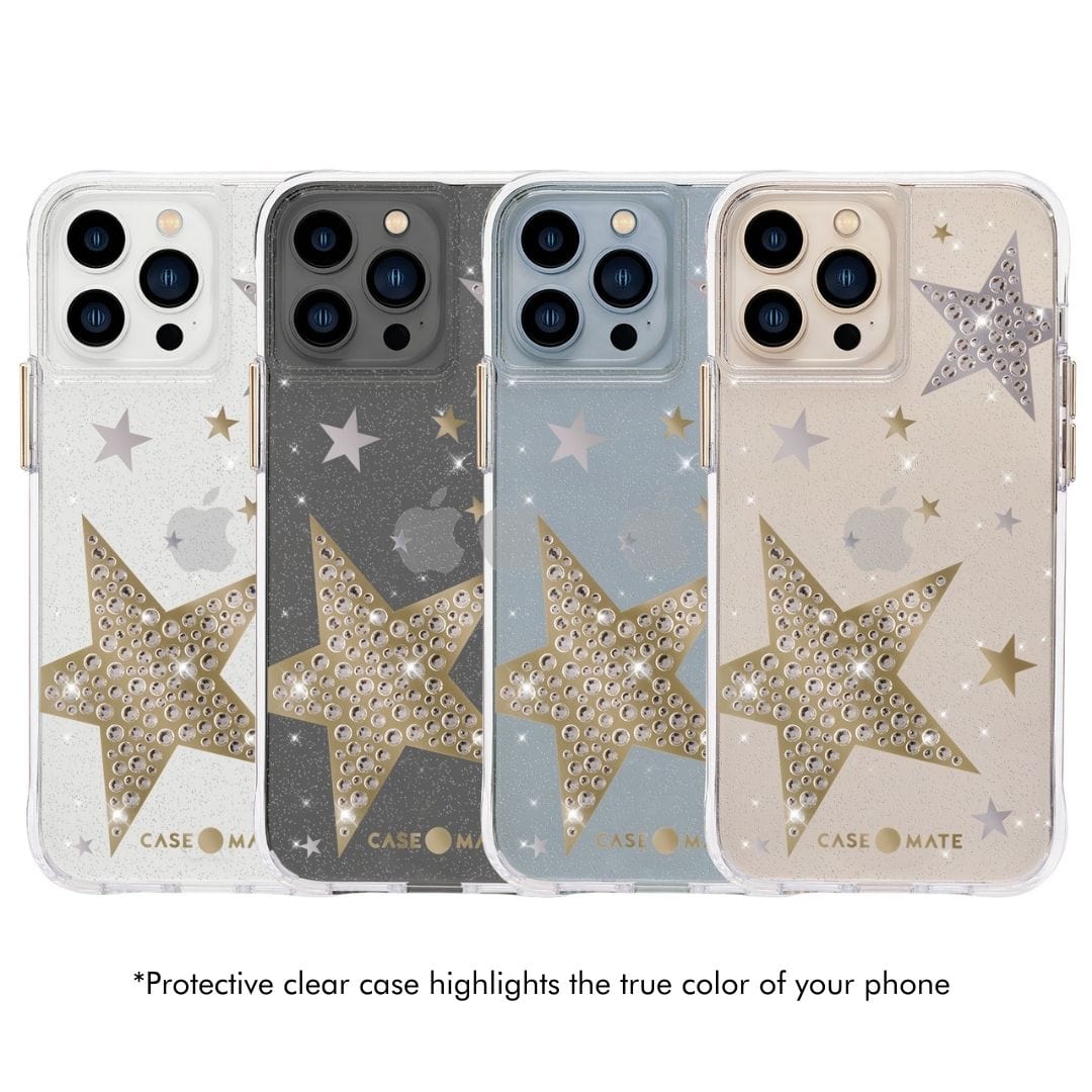 *PROTECTIVE CLEAR CASE HIGHLIGHTS THE TRUE COLOR OF YOUR PHONE. COLOR::SHEER SUPERSTAR