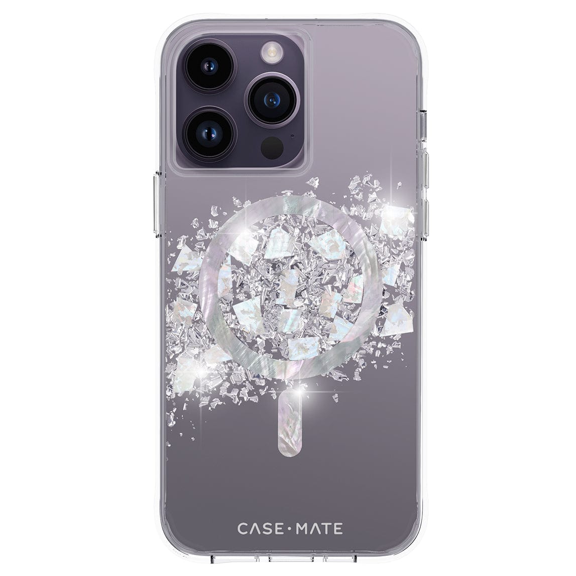 Case-Mate Apple iPhone 14 Pro Max MagSafe Compatible Case - A Touch of Pearl