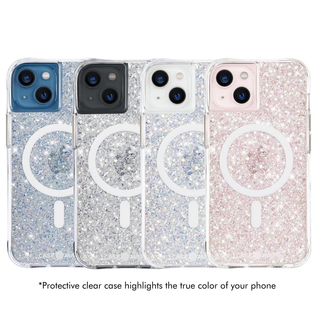 *PROTECTIVE CLEAR CASE HIGHLIGHTS THE TRUE COLOR OF YOUR PHONE. COLOR::TWINKLE STARDUST