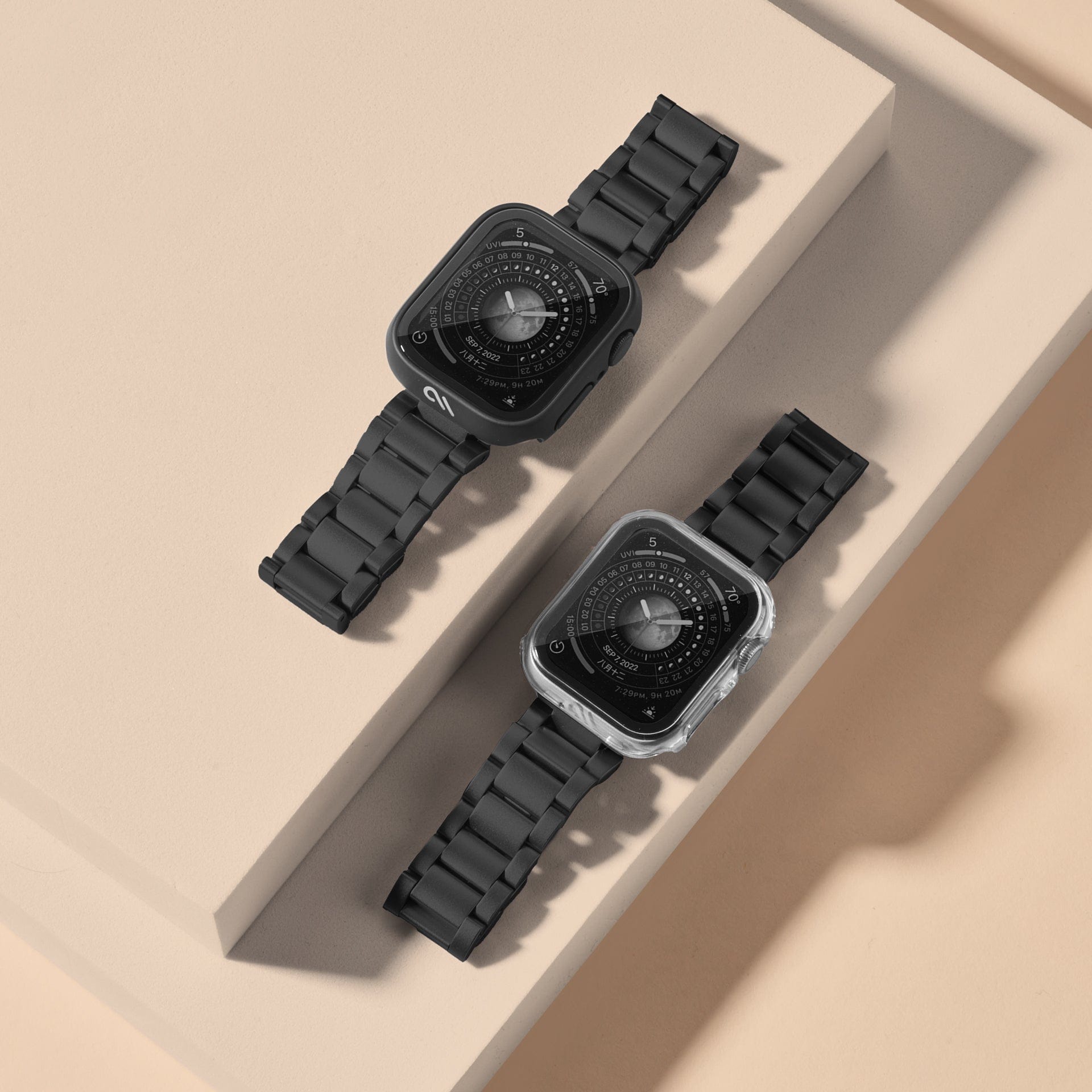 Apple watch case and screen protector hot sale