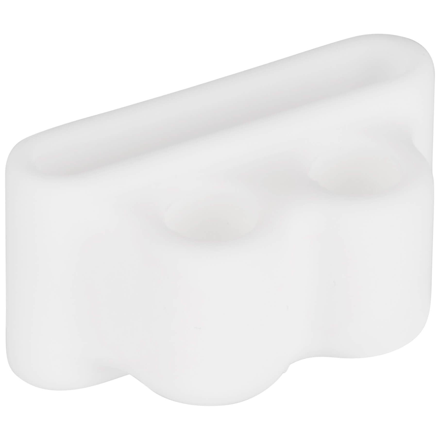 White AirPods Holder attaches to Watch Band. color::White