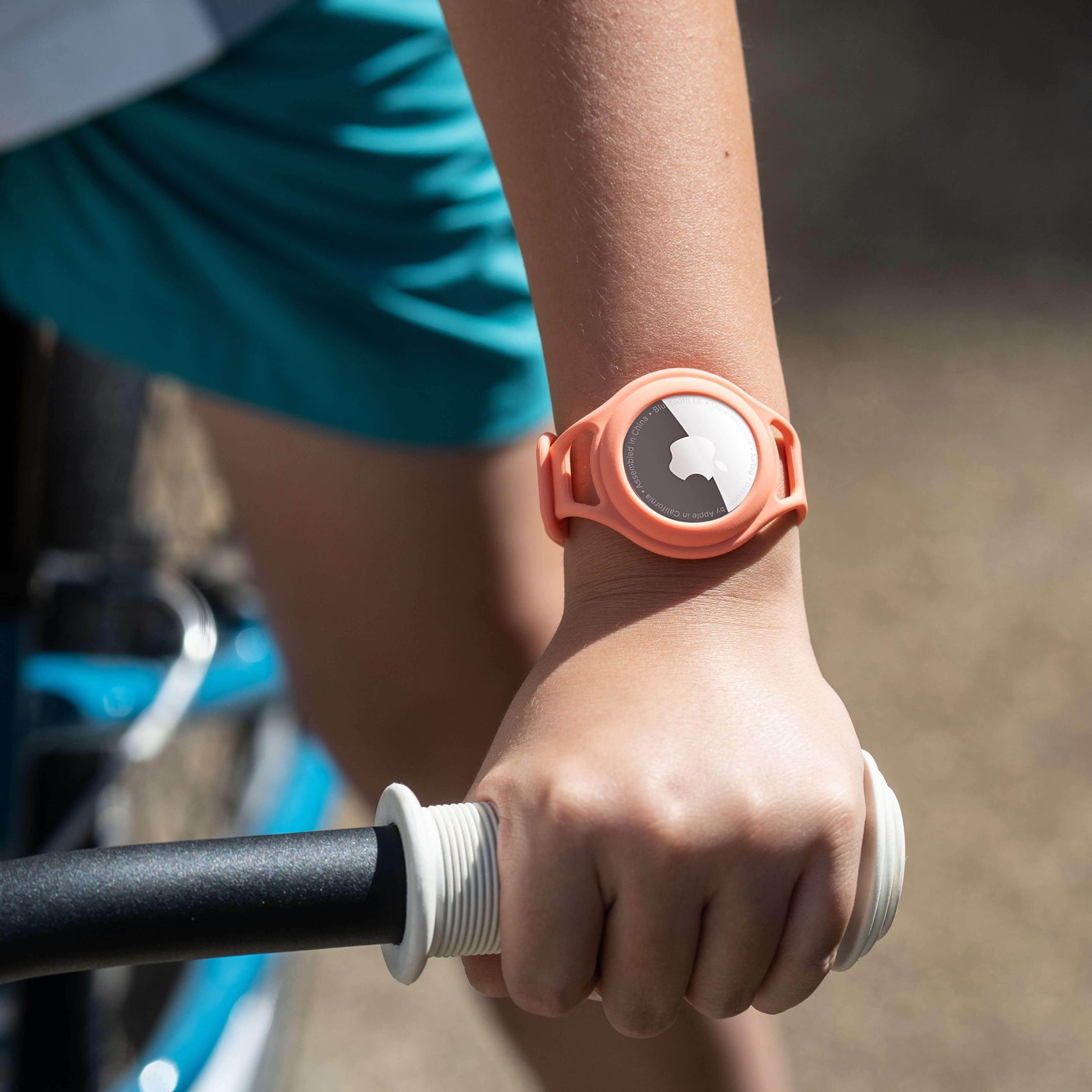 Coral AirTag Strap Colorful AirTag Bracelet for Kids CaseMate