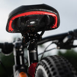AIRTAG STICKER MOUNT ON BIKE. COLOR::BLACK