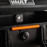 Sticker mount attached to inside of Pelican vault. color::Gray
