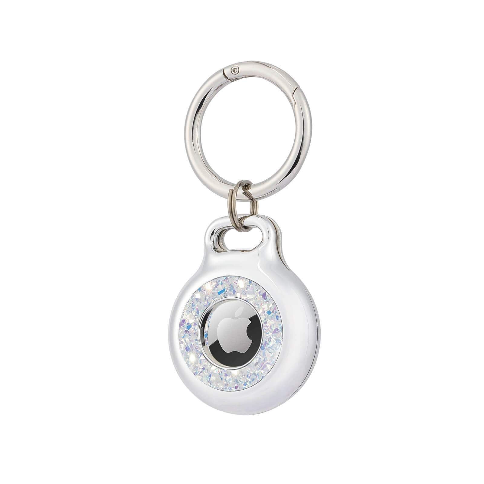 AirTag Keychain Ring (Twinkle Stardust) - AirTag Case color::Twinkle Stardust