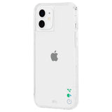 See through eco-friendly iPhone 12 Mini case. color::Clear