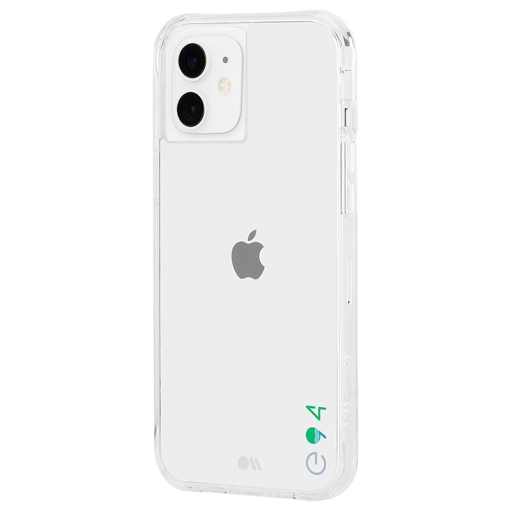 See through eco-friendly iPhone 12/ iPhone 12 Pro case. color::Clear