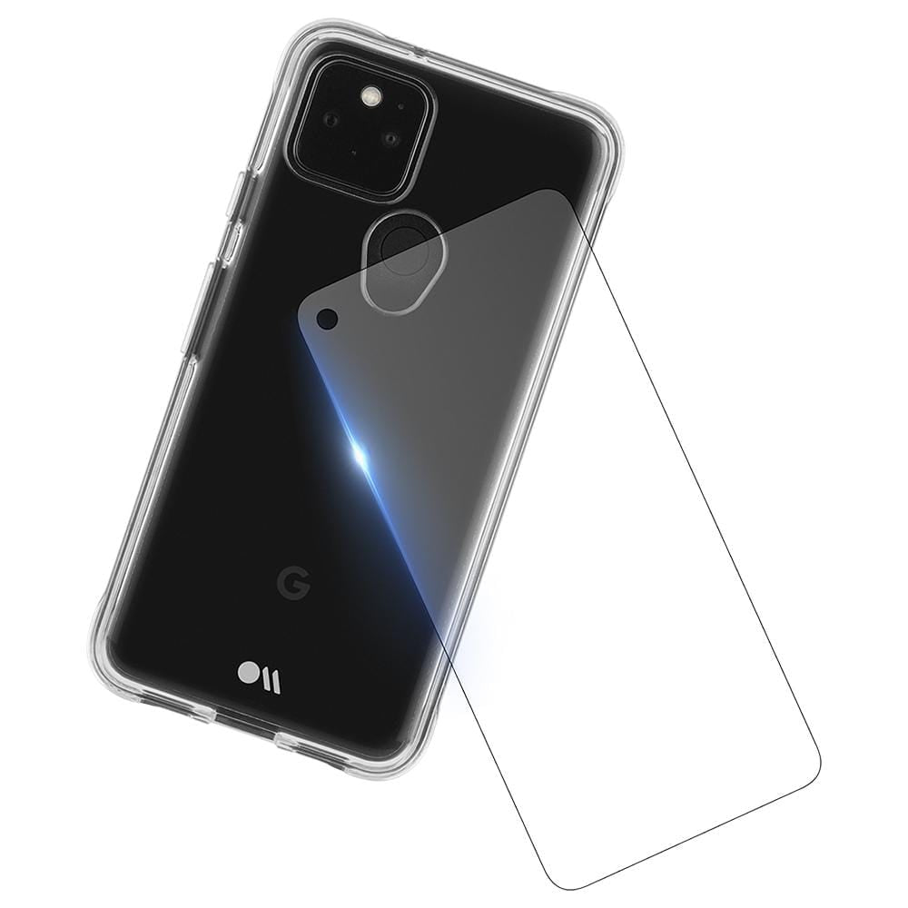 Tough Clear Case + Screen Protector - Pixel 5