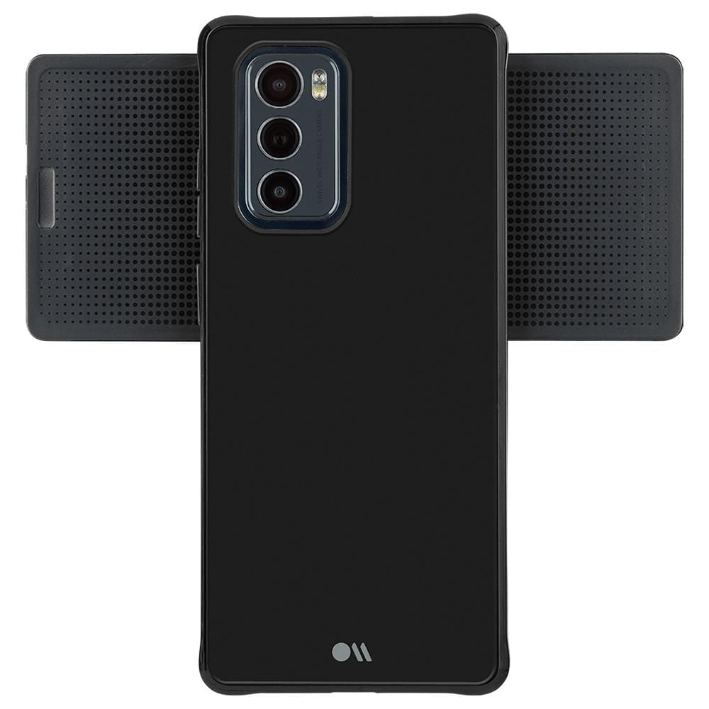 Tough black case for LG Wing. color::Black