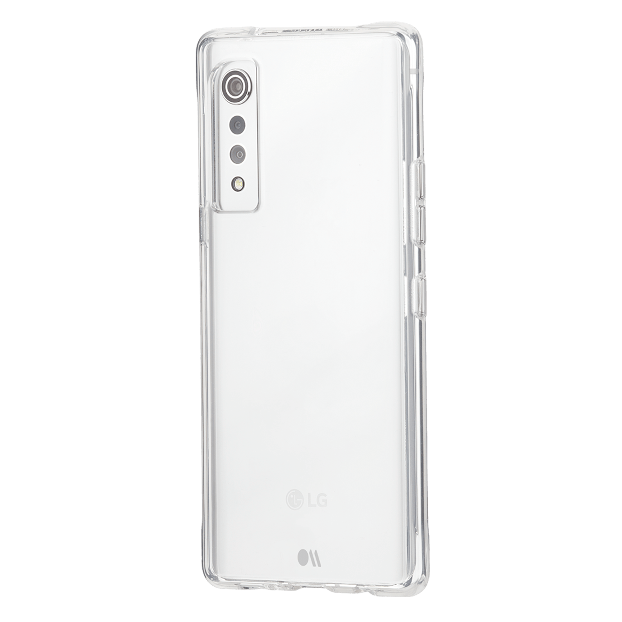 Clear case for LG Velvet 5G. color::Clear