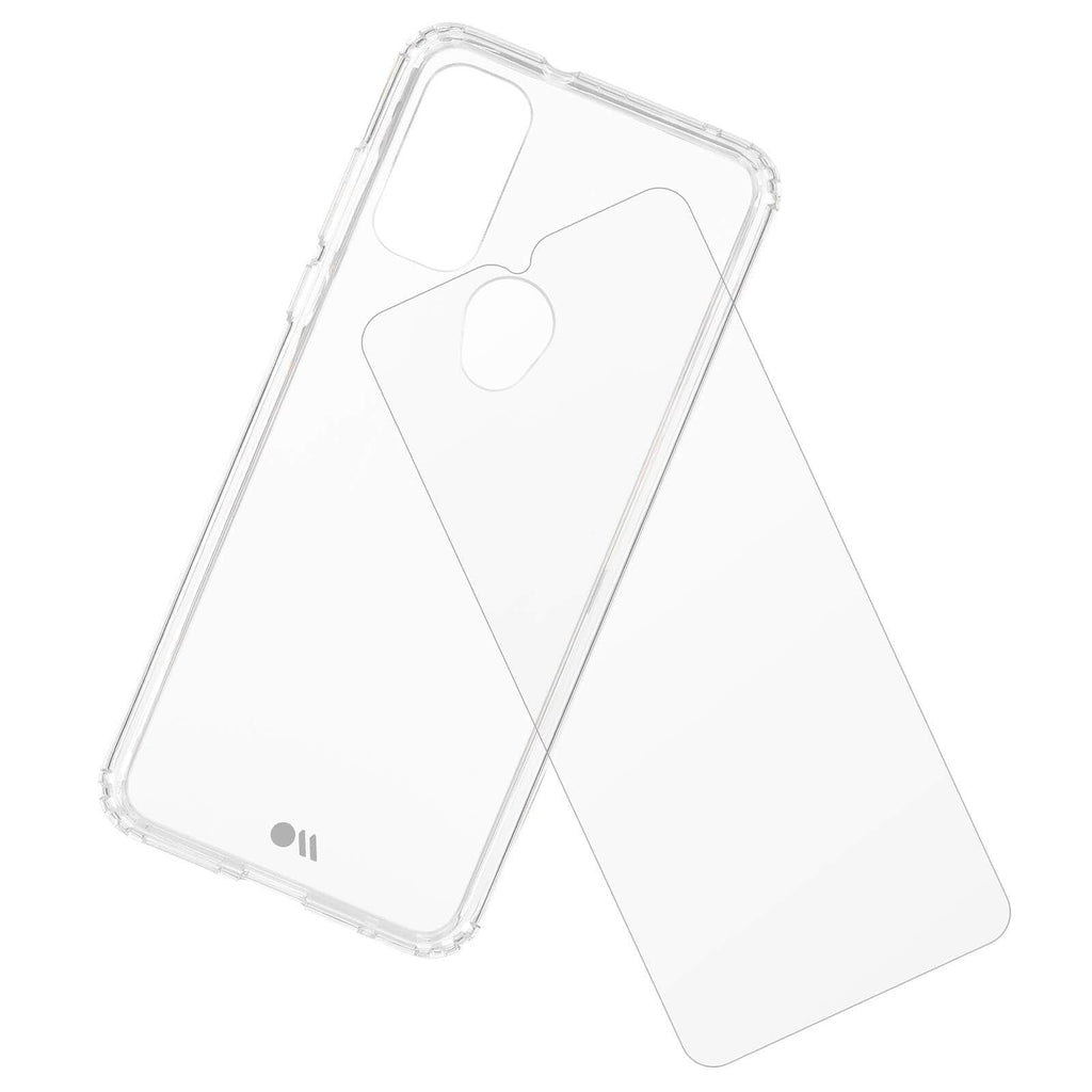 Tough Clear Case + Screen Protector - Moto G Pure