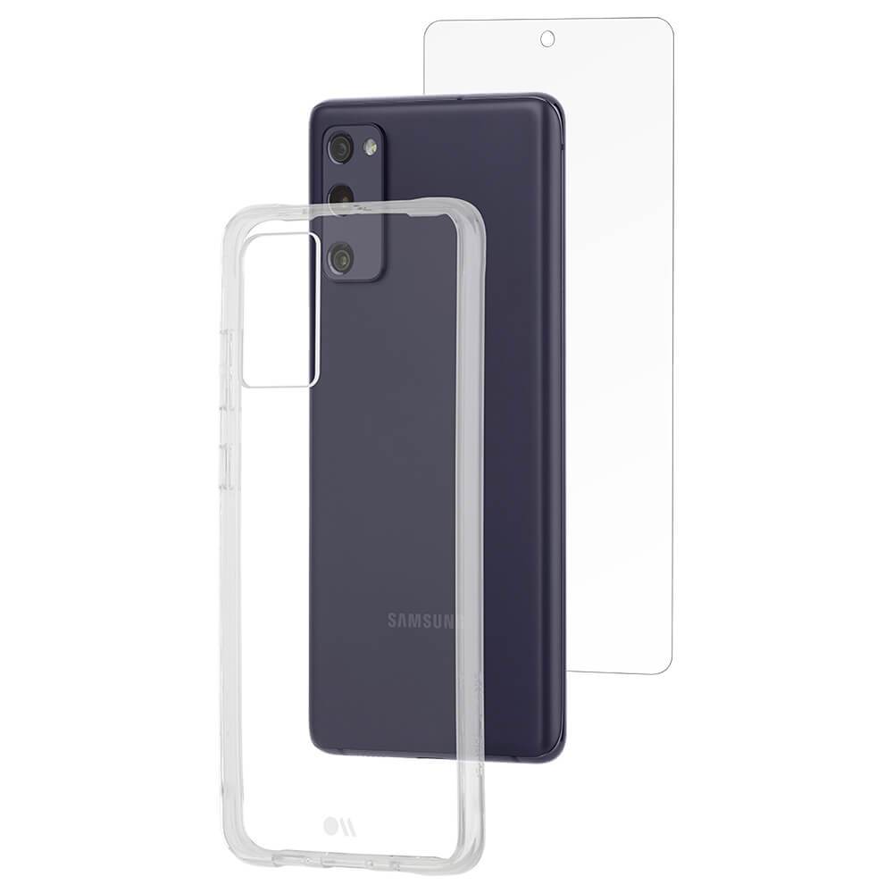 Tough Clear Case + Screen Protector - Galaxy S20 FE 5G