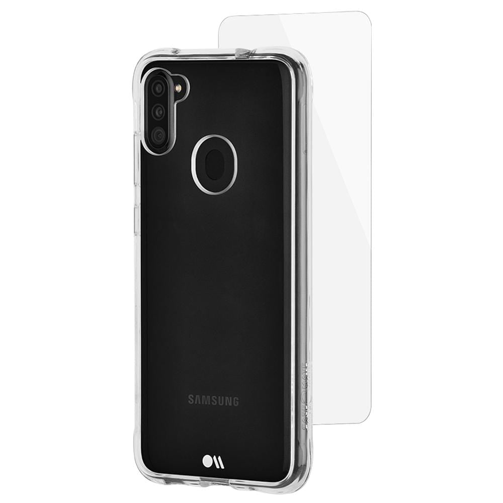 Tough Clear Case + Screen Protector - Galaxy A11