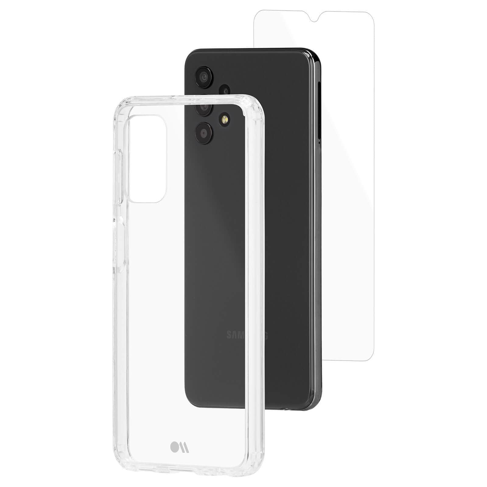 Slim profile case with heavy duty protection. color::Clear