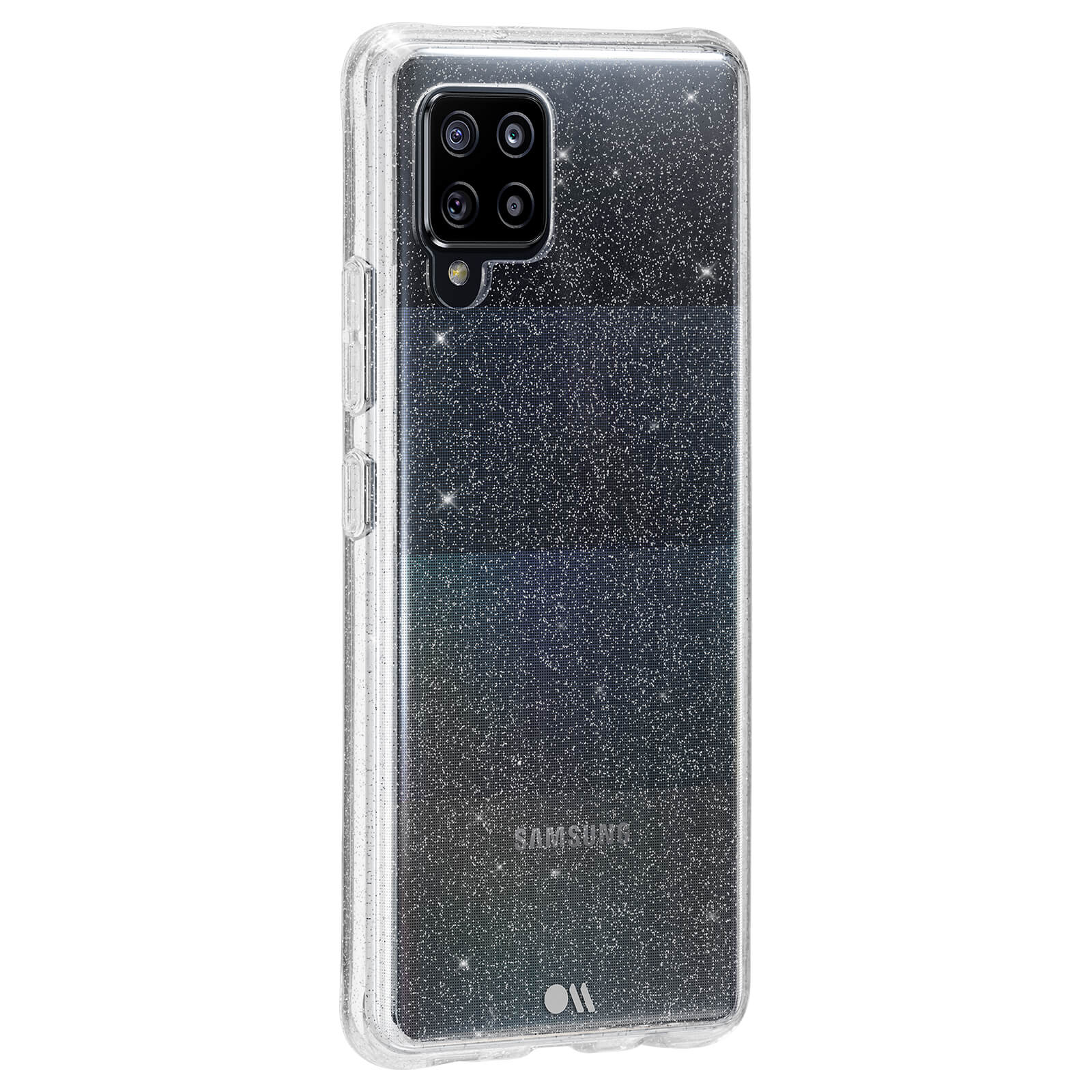 Sparkle clear case for Galaxy A42 5G. color::Clear
