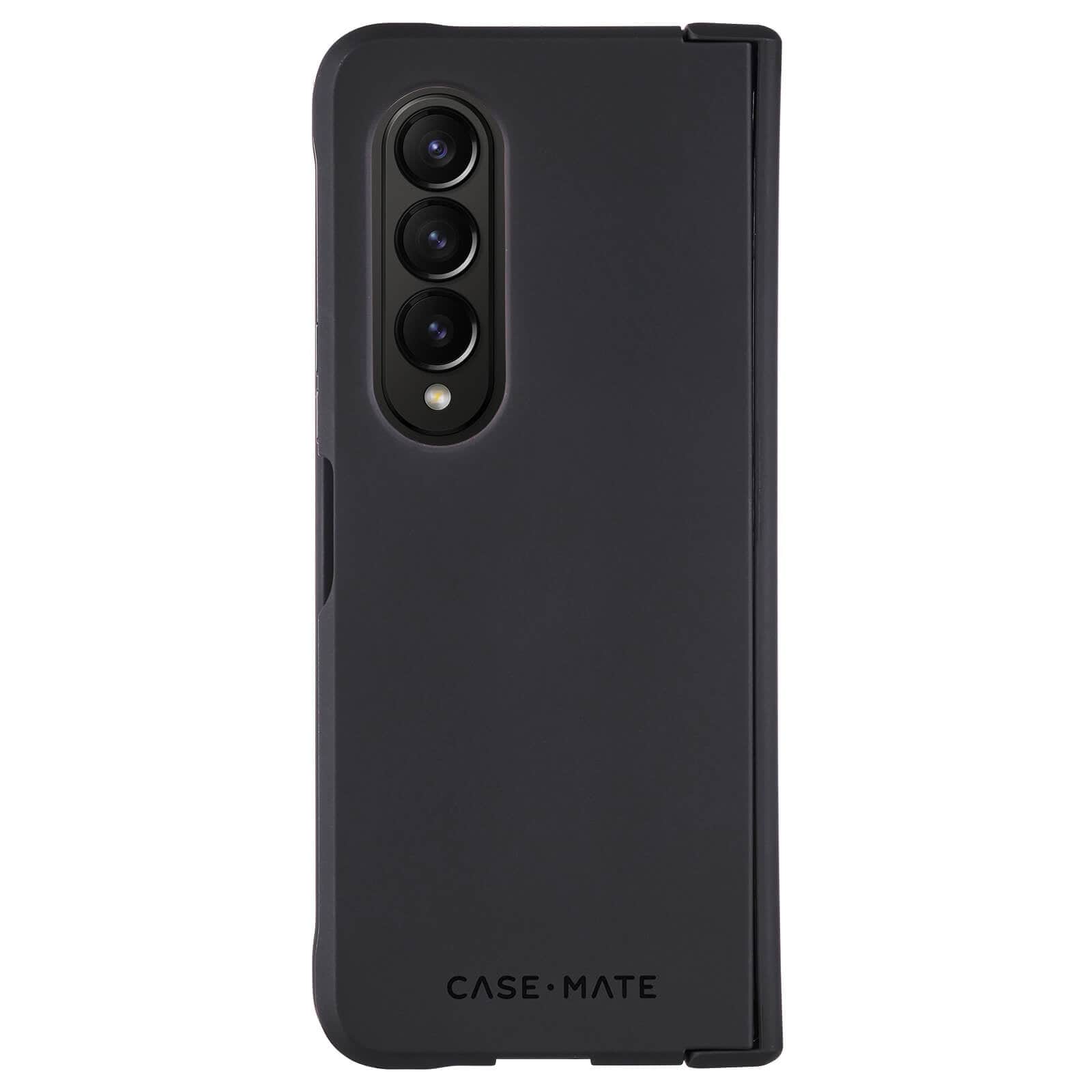 Tough Plus - Galaxy Z Fold4 closed showing camera side color::black
