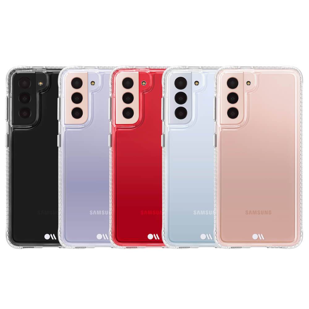 Case shown on different color devices. color::Clear