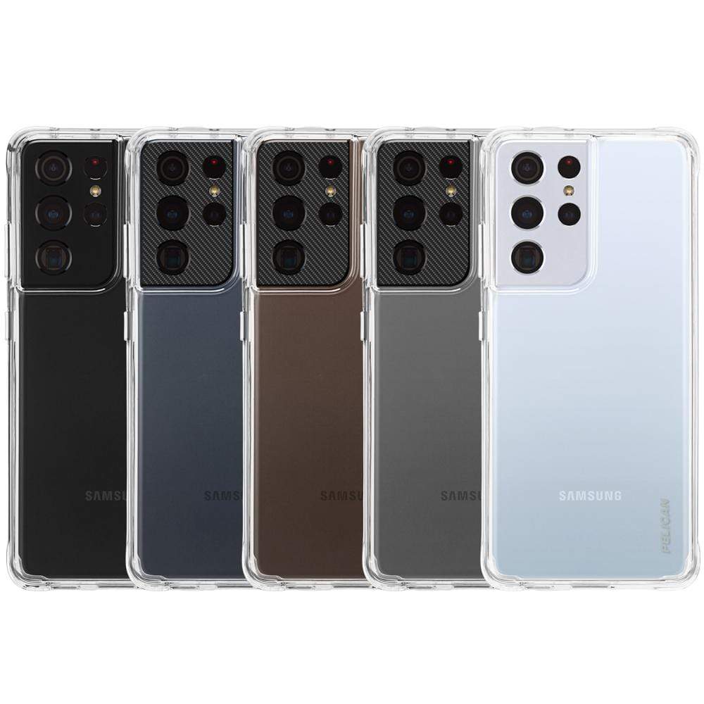 Case shown on different colored devices. color::Clear