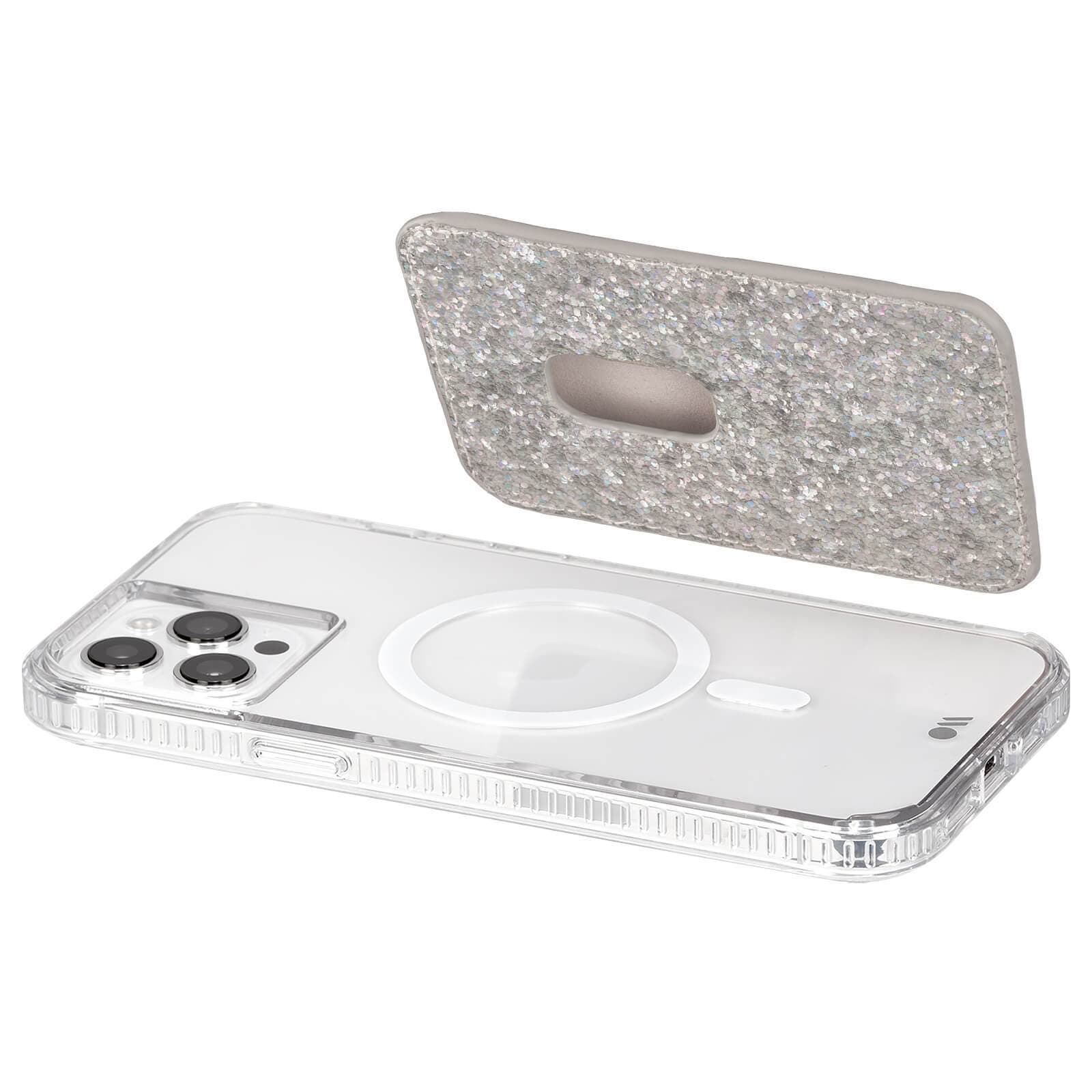 Attaches to MagSafe compatible phone or case. color::Sparkle