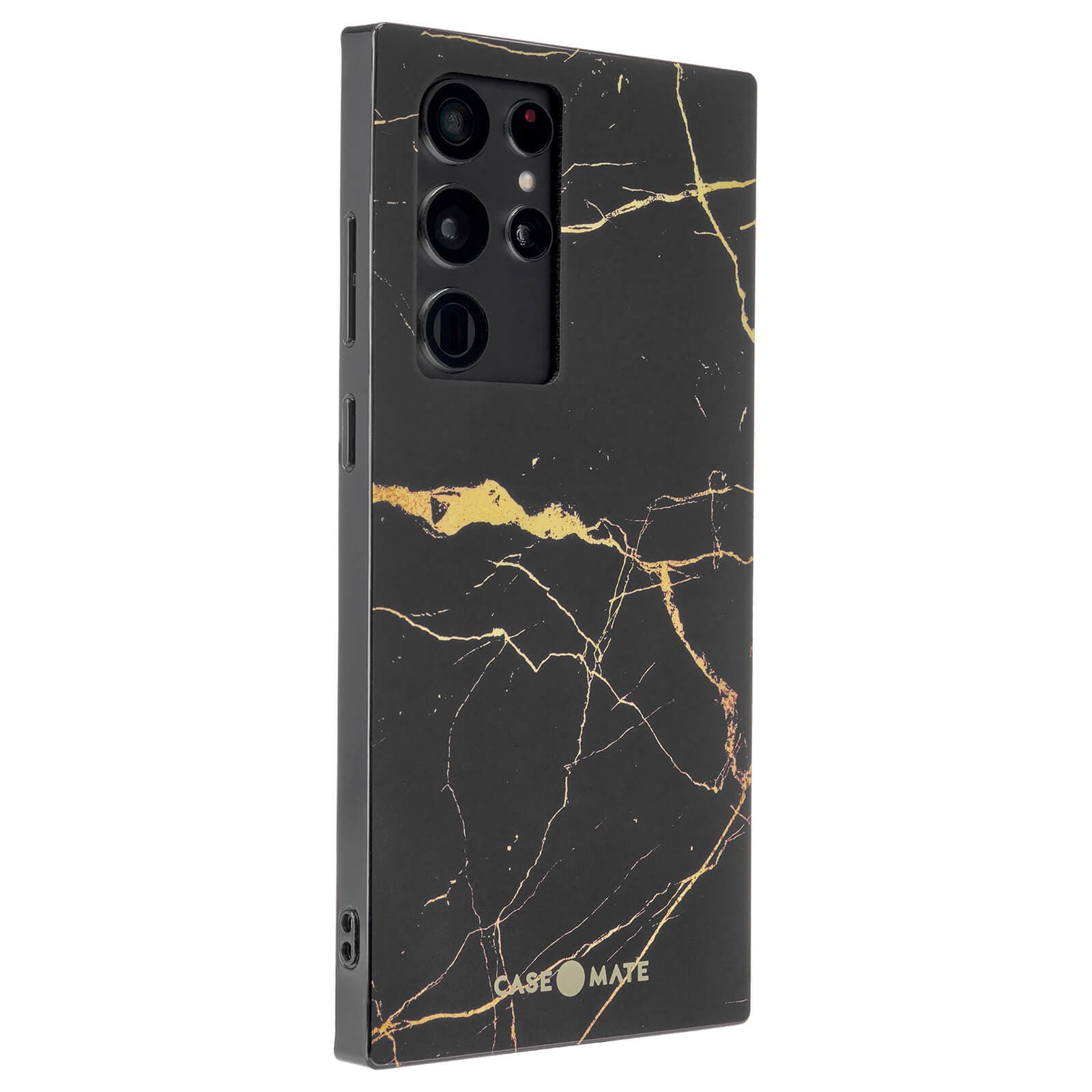 Black and Gold marble rectangular case. color::Black/Gold Marble