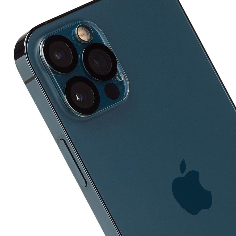 Slim and durable lens protector on iPhone 12 Pro Max. color::Clear