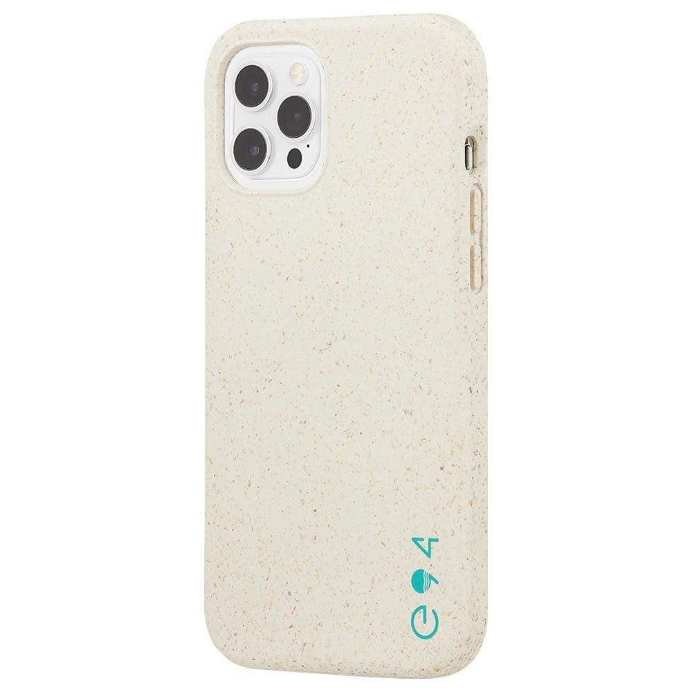 Natural colored eco-friendly Biodegradable iPhone 12 Pro Max Case. color::Natural
