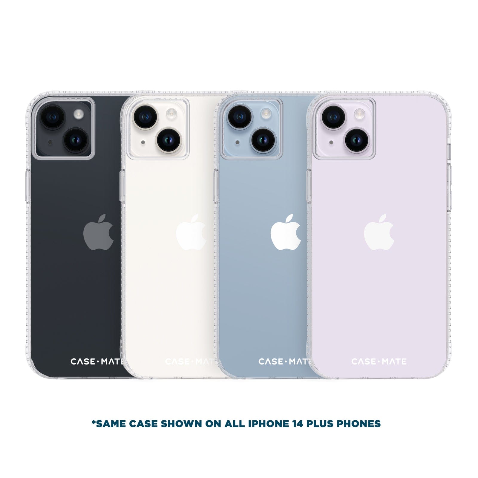 *SAME CASE SHOWN ON ALL IPHONE 14 PLUS PHONES