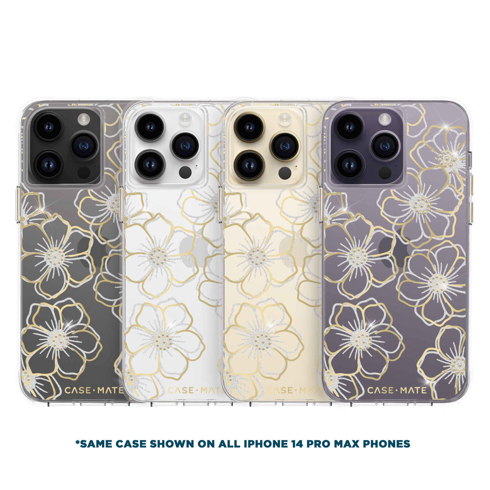 Flowers And Showers I Phone 14 Pro Case