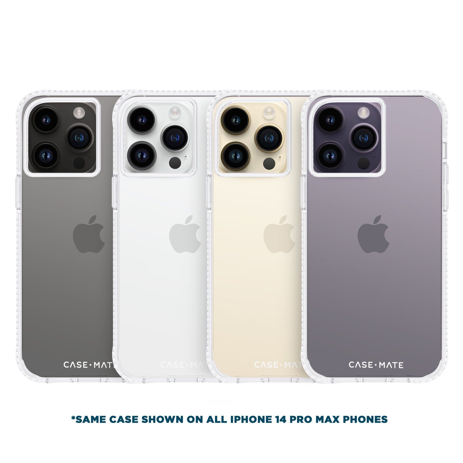 Case-Mate - Lens Protector for iPhone 14 Pro/14 Pro Max - Clear