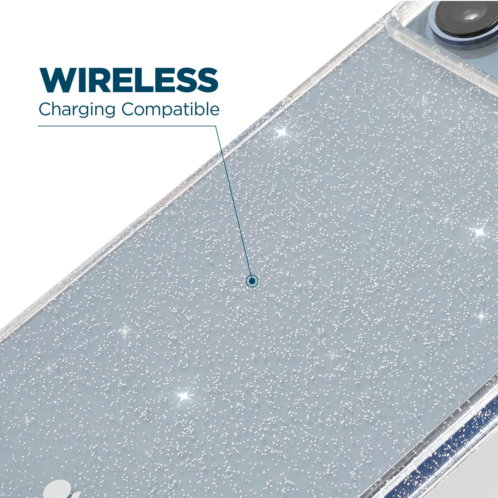 Wireless charging compatible. color::Clear