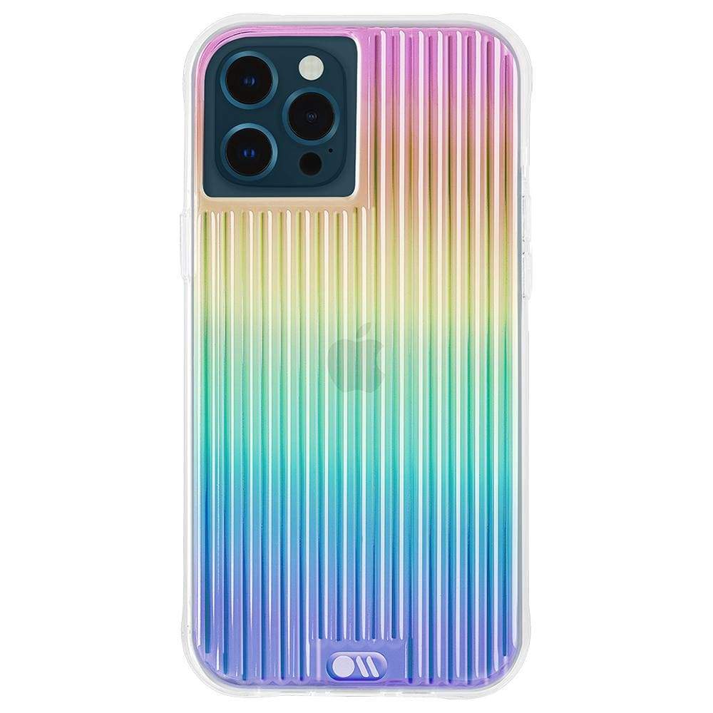 Tough Groove - iPhone 12 Pro Max color::Iridescent