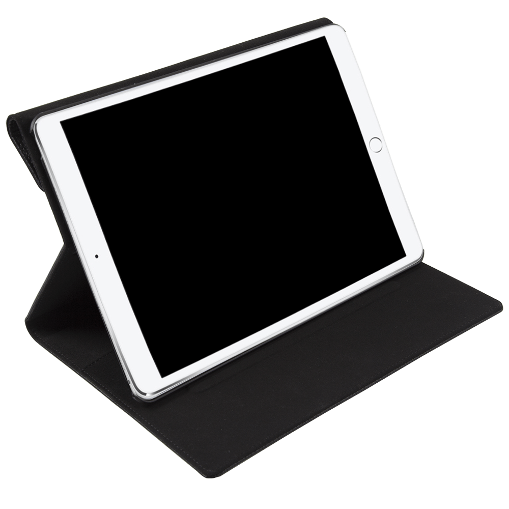 iPad Pro 10.5" case propped up. color::Black