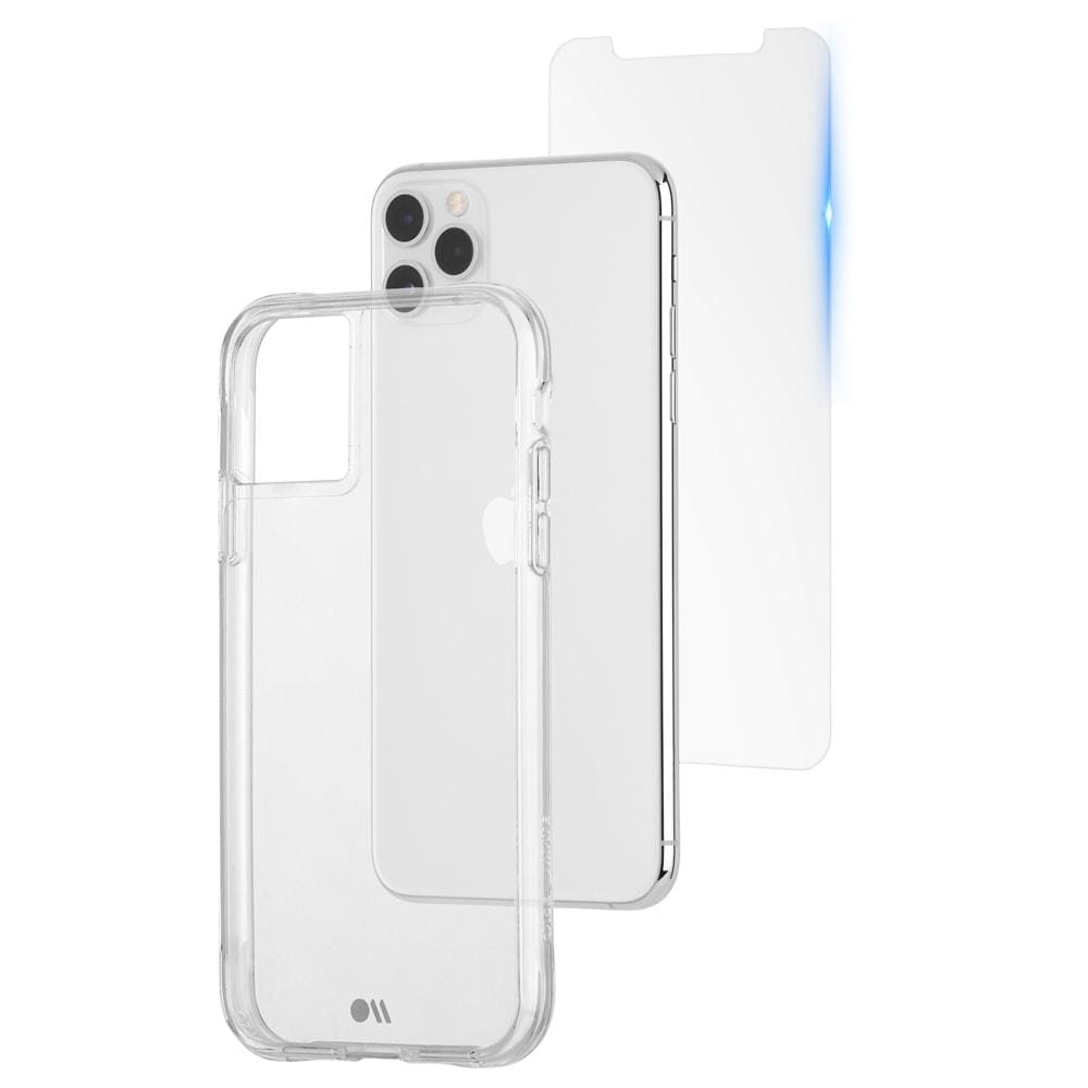 Tough Clear Case + Screen Protector - iPhone 11 Pro Max
