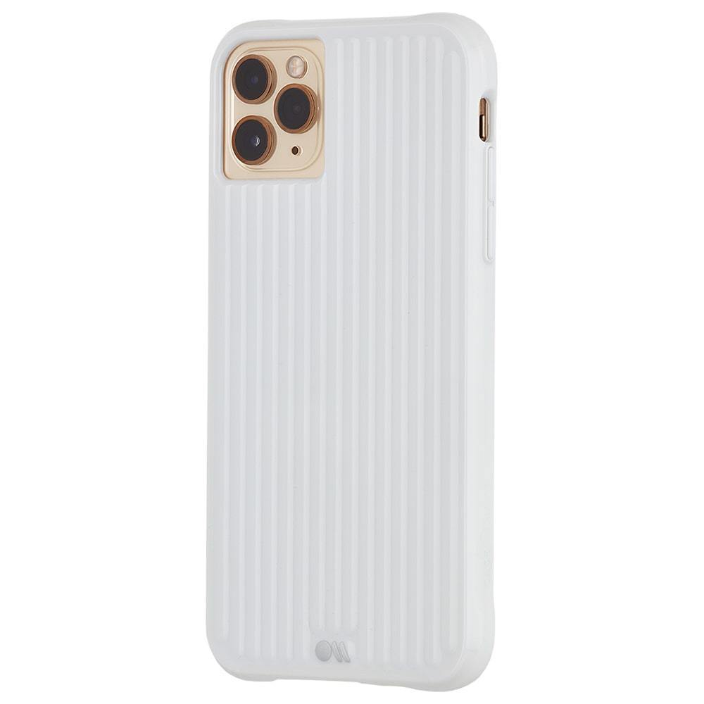 White case with ridges. color::Winter White
