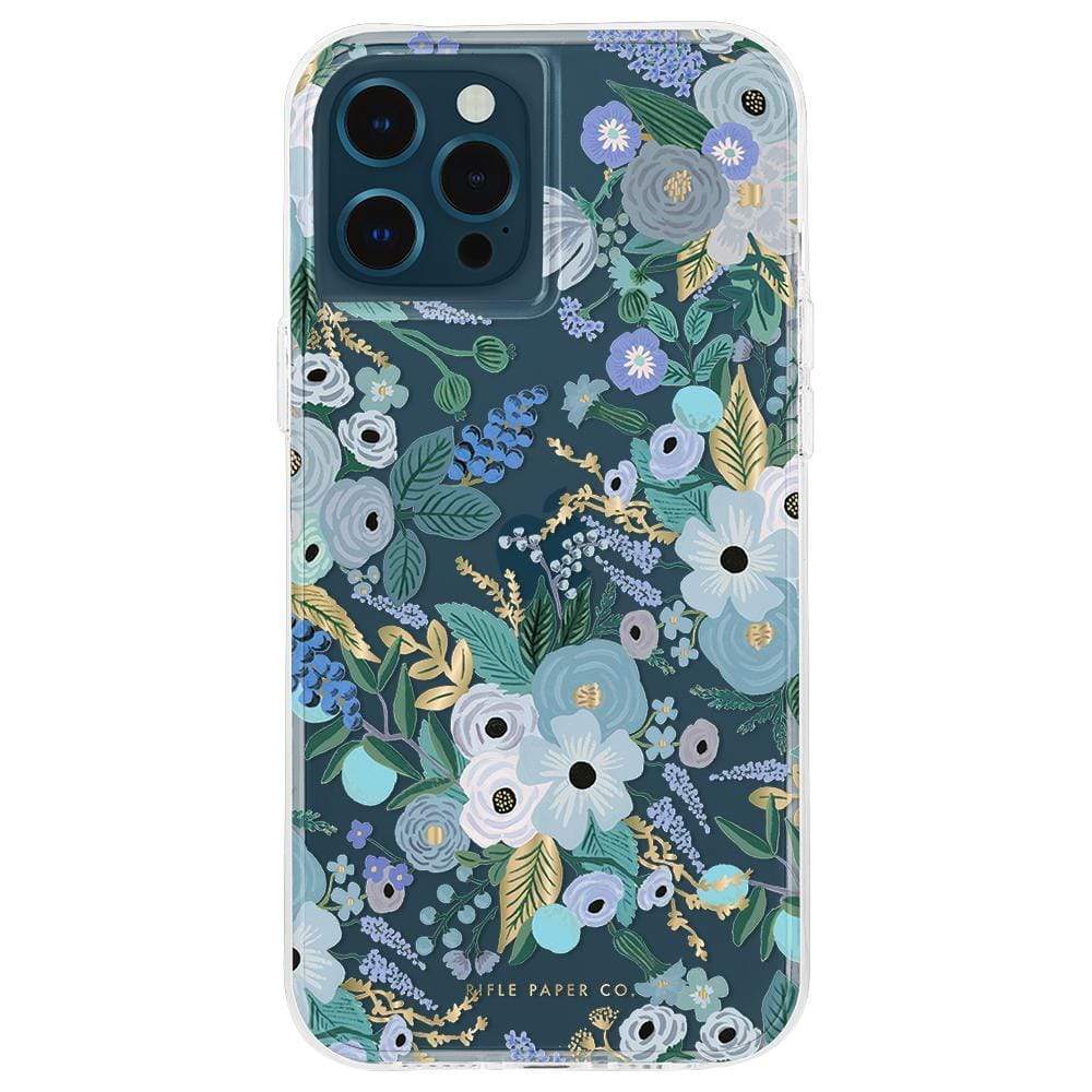Rifle Paper Co. (Garden Party Blue) - iPhone 12 / iPhone 12 Pro