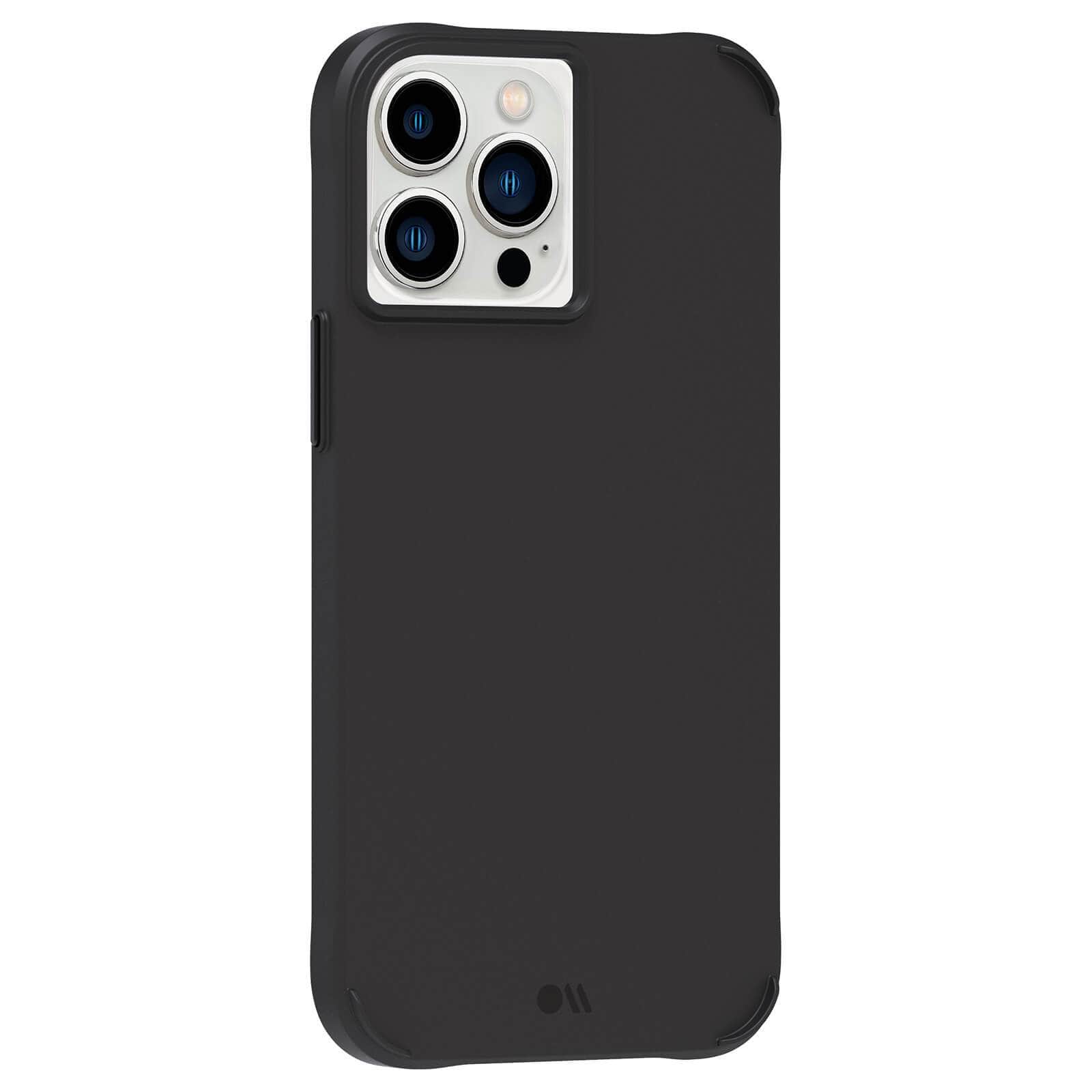 Thin, black protective case for the iPhone 13 Pro Max. color::Black
