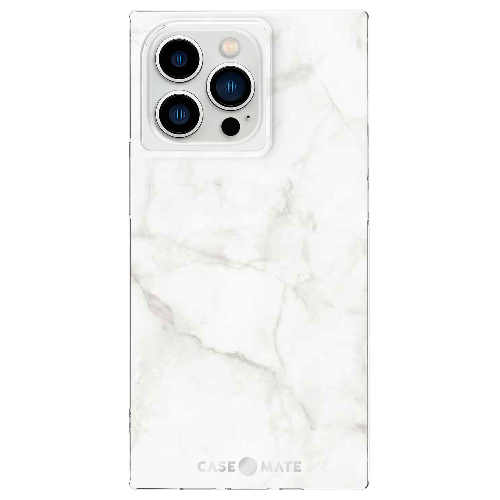 BLOX (White Marble) - iPhone 13 Pro color::White Marble