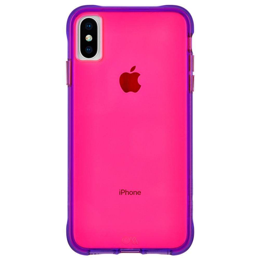 Tough Neon - iPhone XS / iPhone X color::Pink Neon
