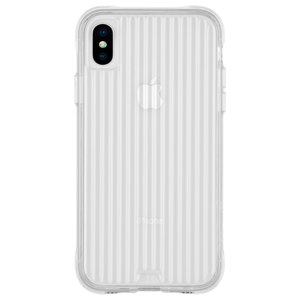 Tough Groove - iPhone XS / iPhone X color::Clear