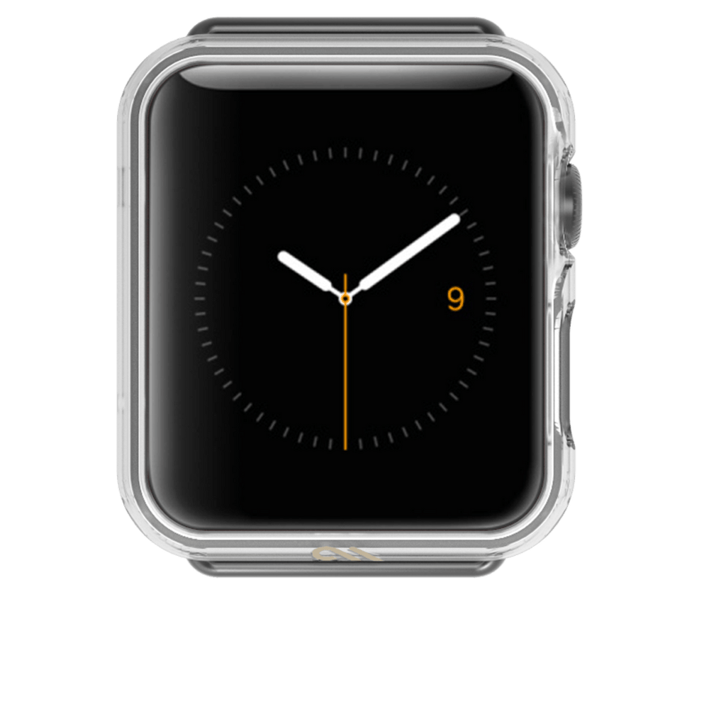Clear and thin Apple Watch bumper. color::Clear