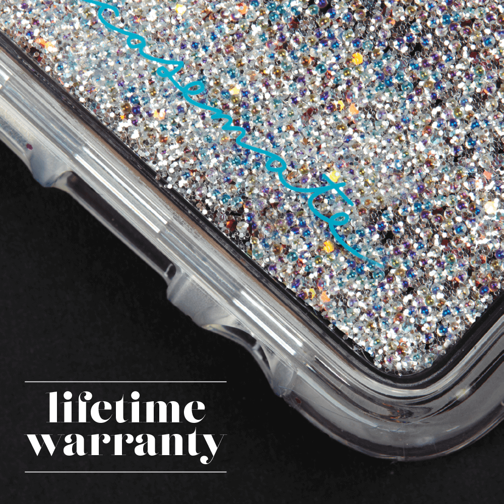 Lifetime warranty. color::Iridescent Diamond