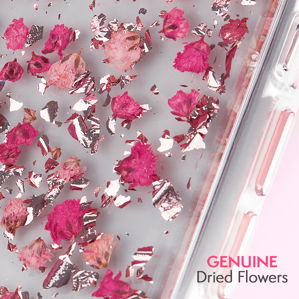 Genuine Dried Flowers. color::Ditsy Petals Pink