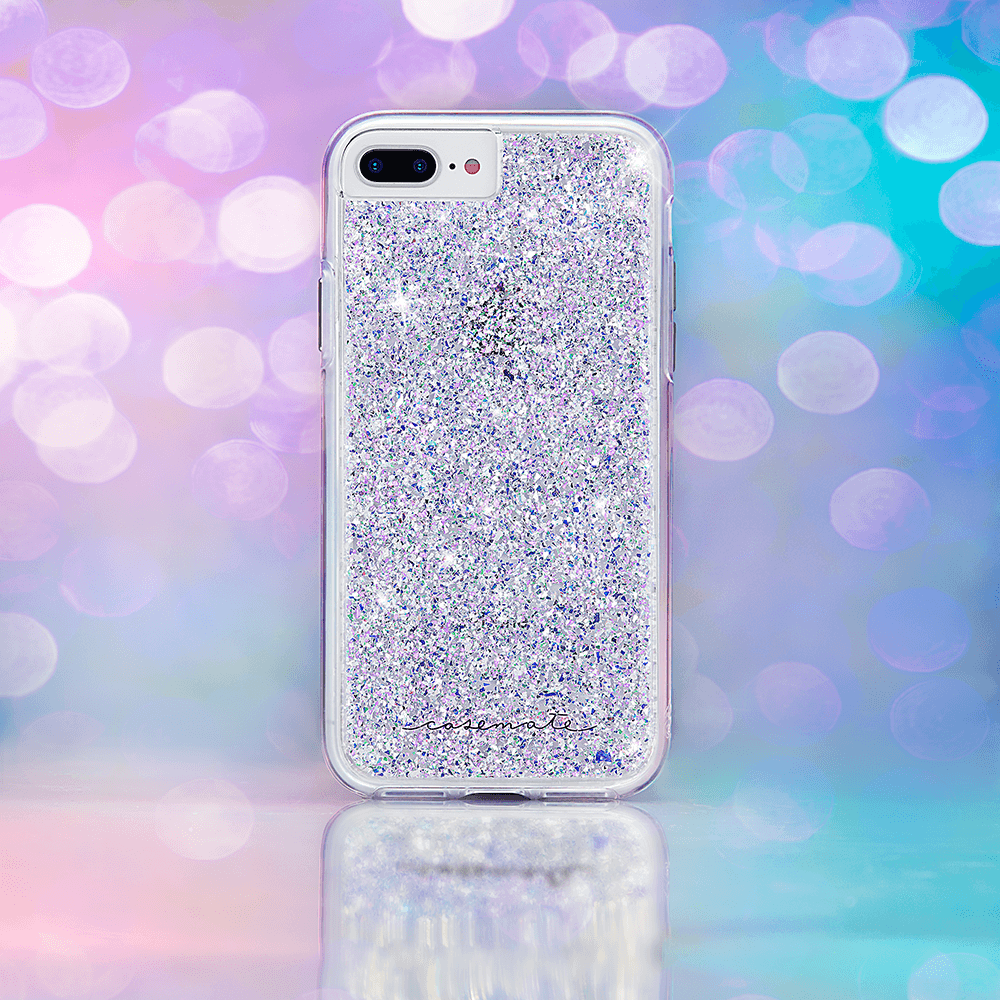Sparkly fashion case for iPhone 8 Plus. color::Twinkle Stardust