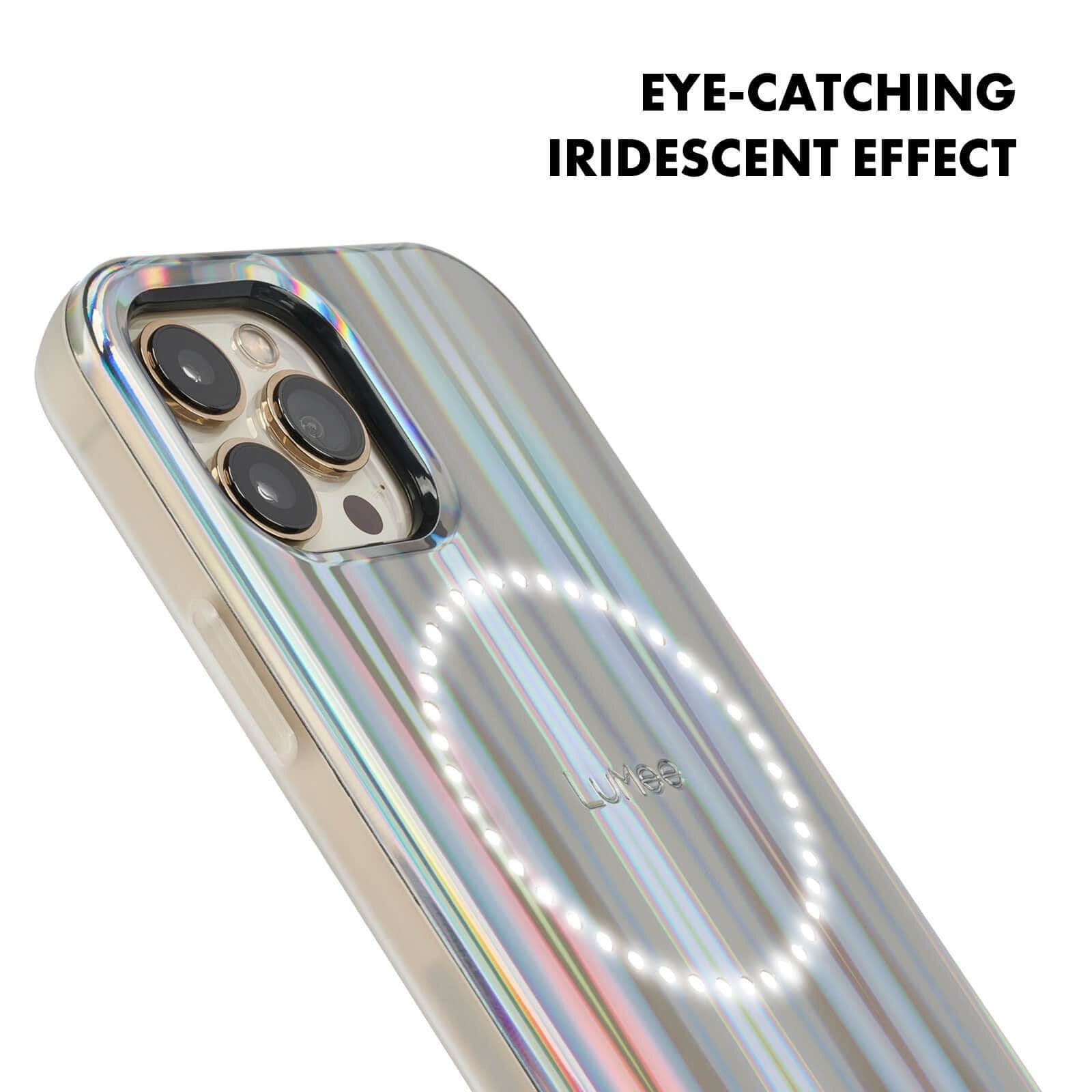 EYE-CATCHING IRIDESCENT EFFECT COLOR::HOLOGRAPHIC