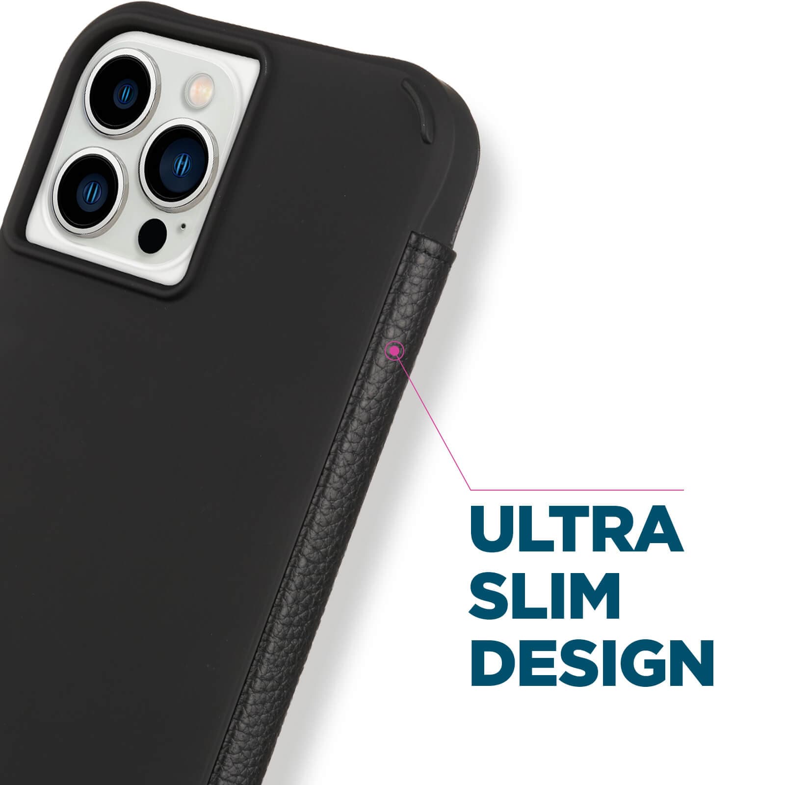 Ultra slim design. color::Black