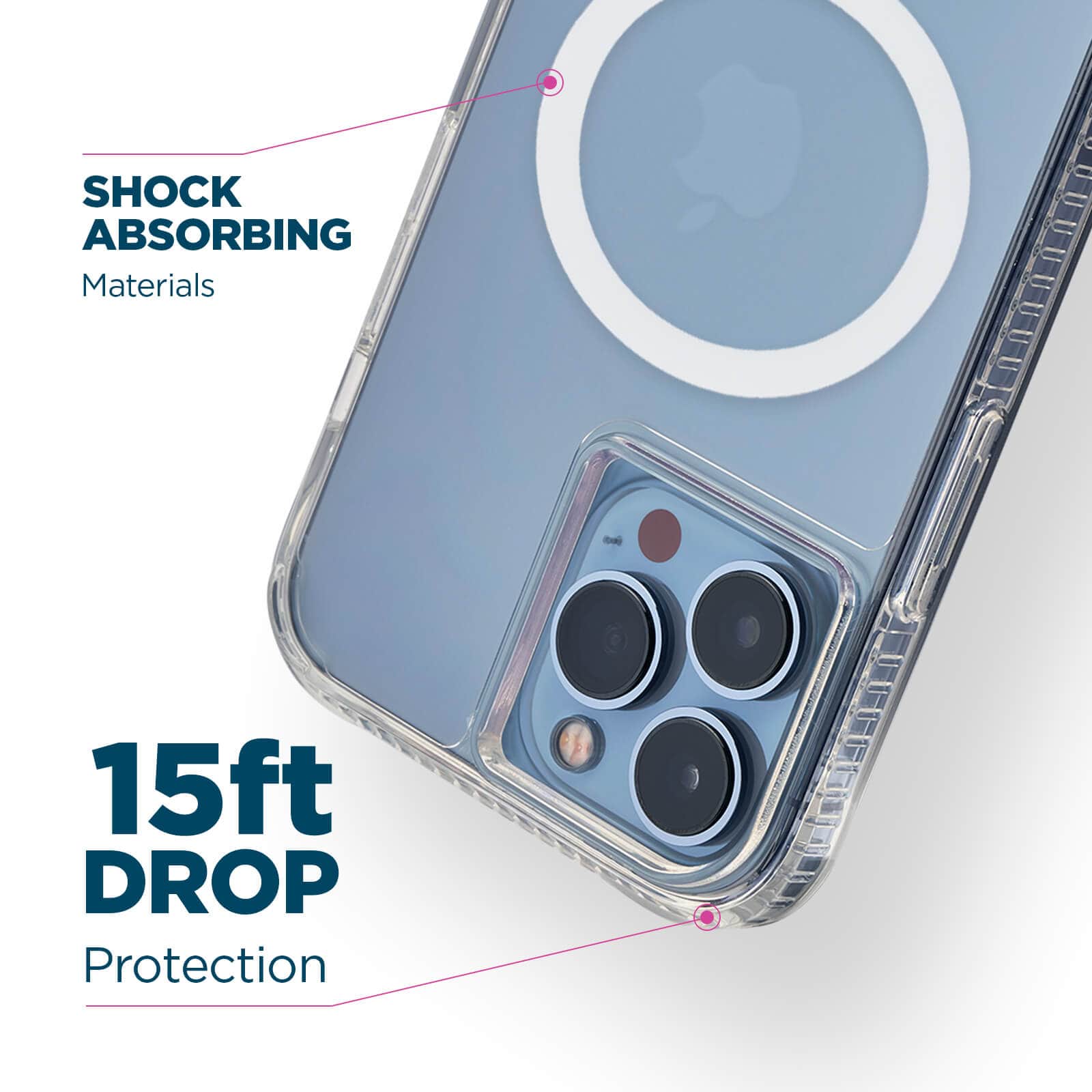 Tough Clear Plus (Works with MagSafe) - iPhone 14 Pro Phone