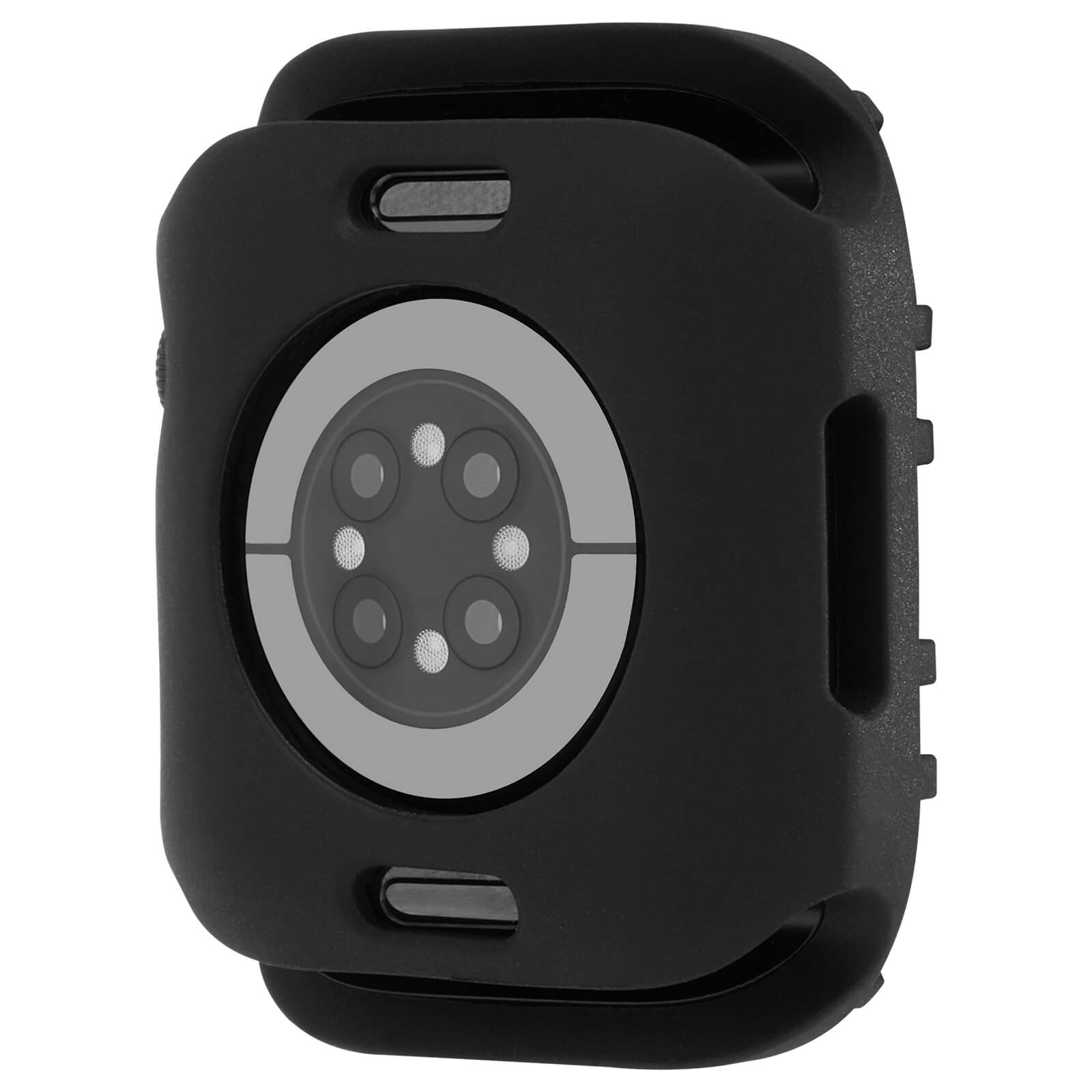 Protective Watch Bumper for the Series 7 Apple Watch. color::Black