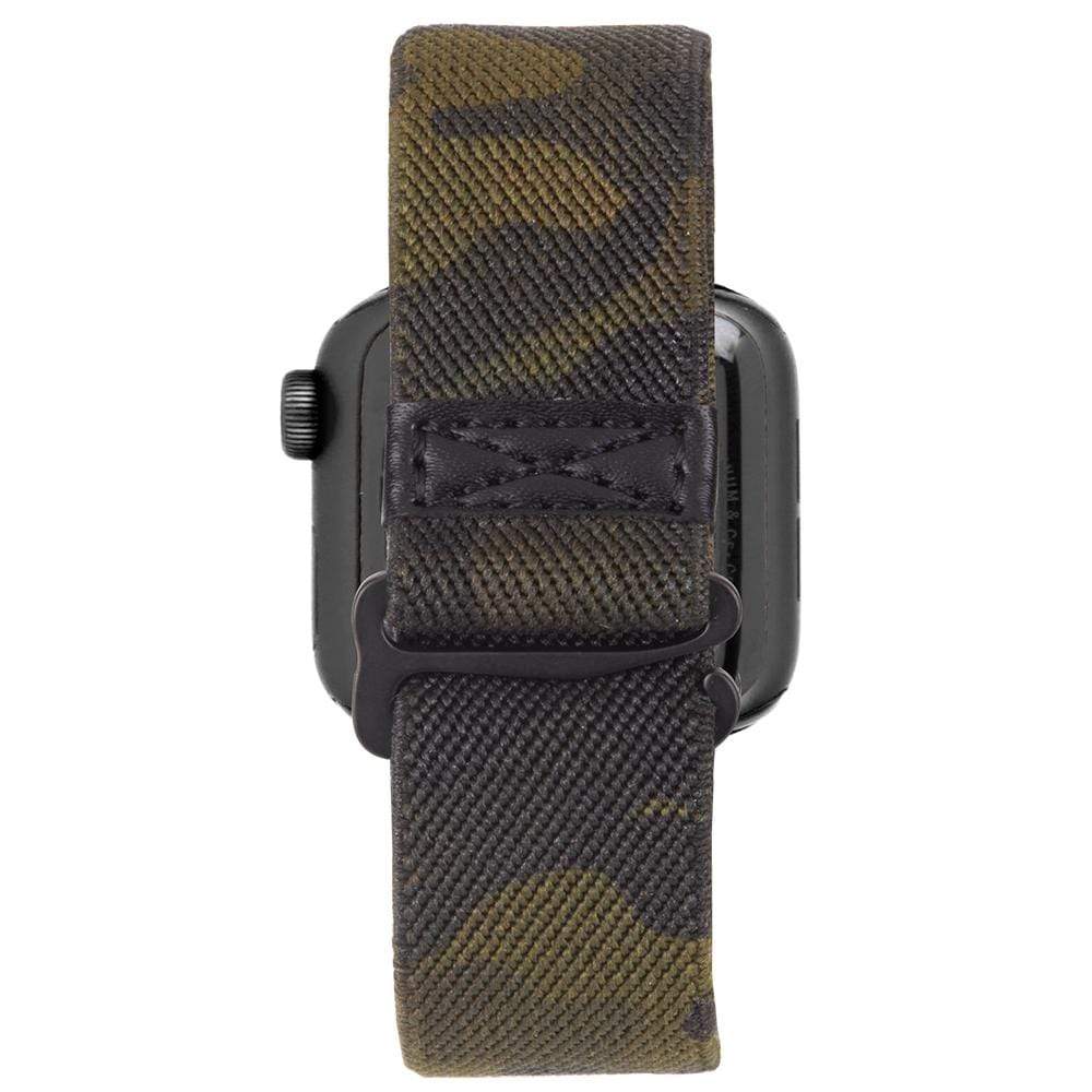 Back of Pelican Protector Watch Band. color::Camo Green